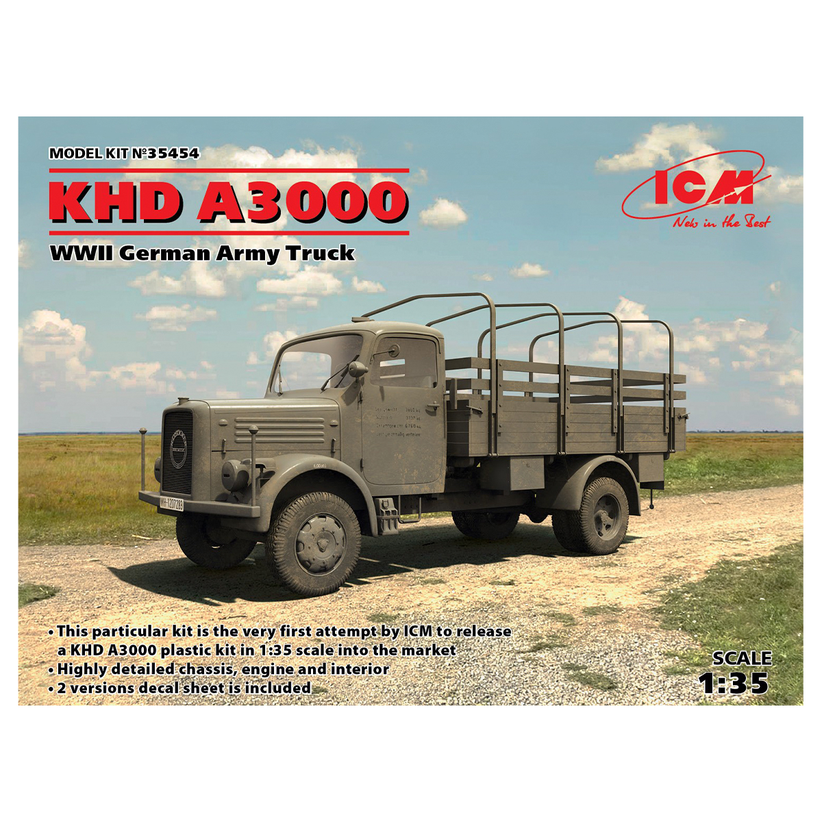 KHD A3000, WWII German Truck 1/35