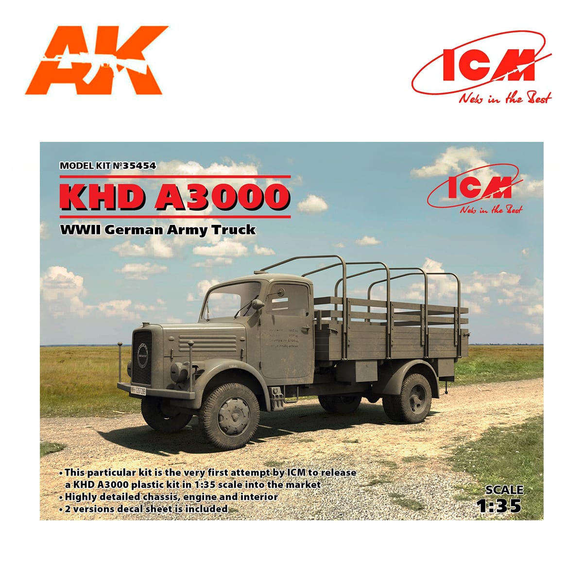 KHD A3000, WWII German Truck 1/35