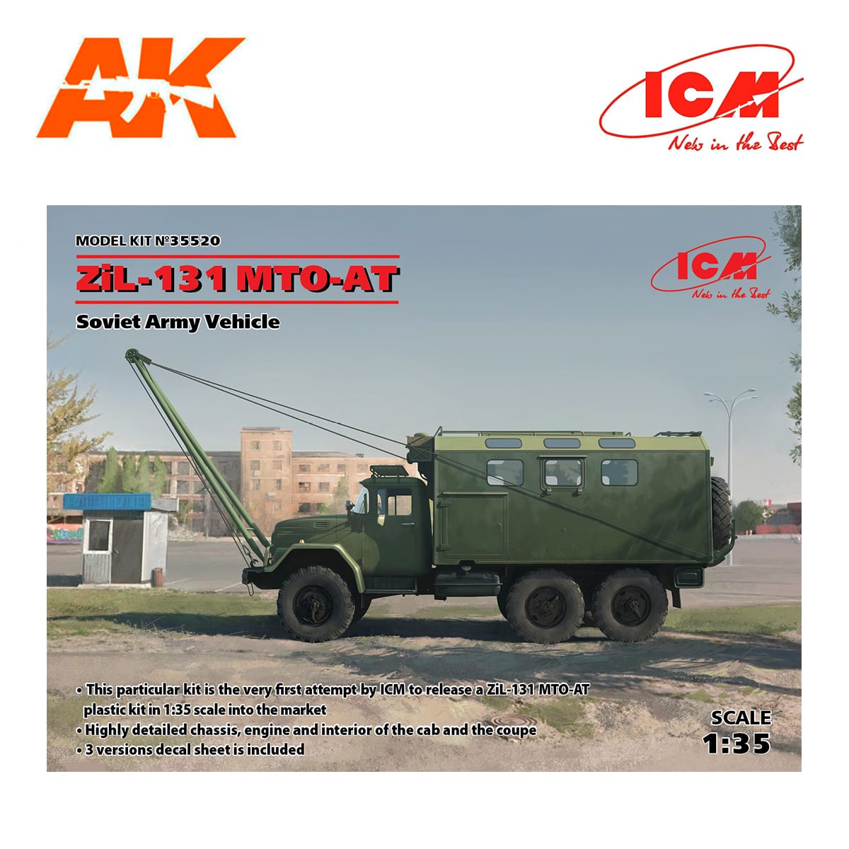 ZiL-131 MTO-AT, Soviet Recovery Truck 1/35