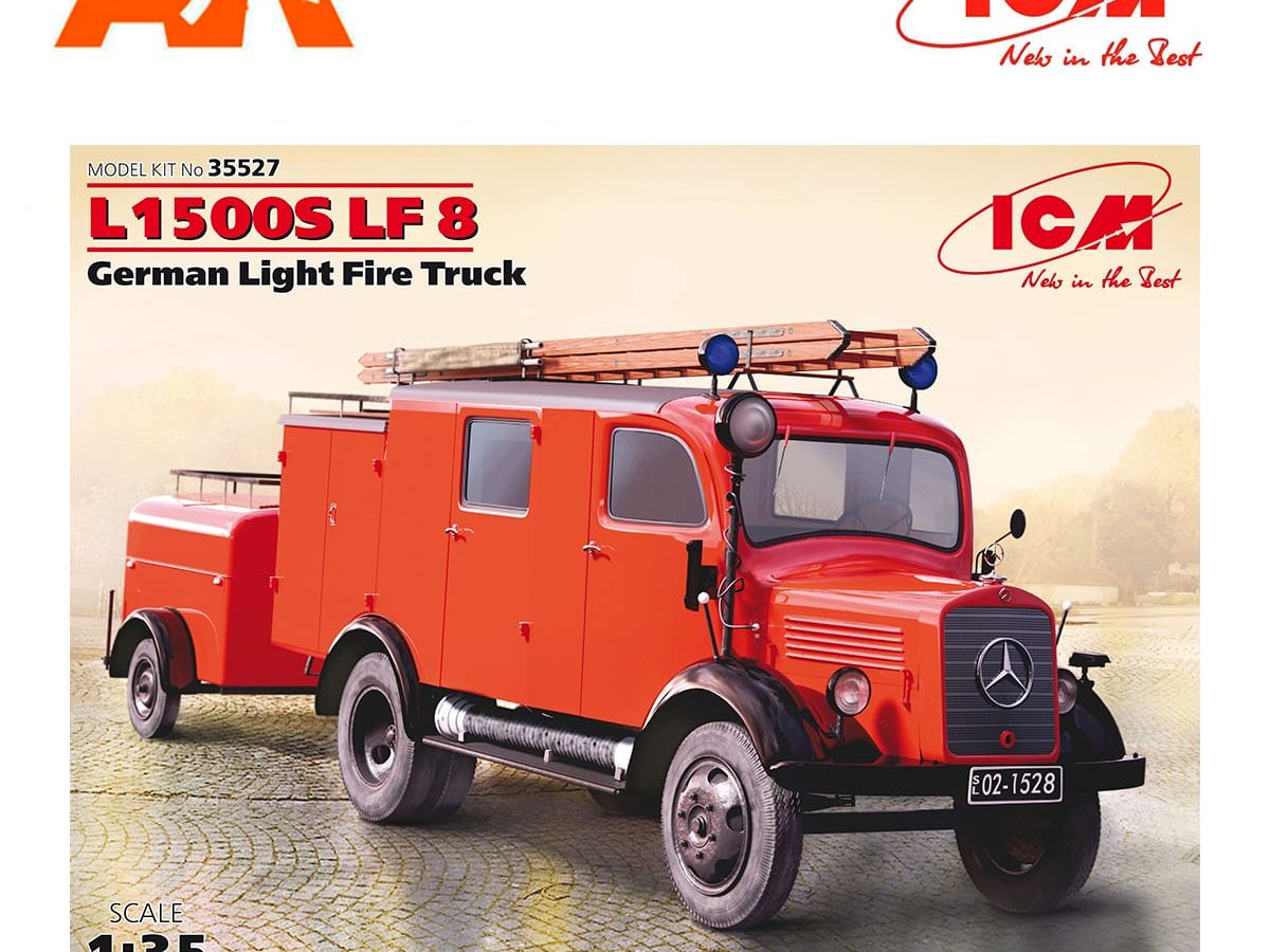 L1500S LF 8, German Light Fire Truck 1/35