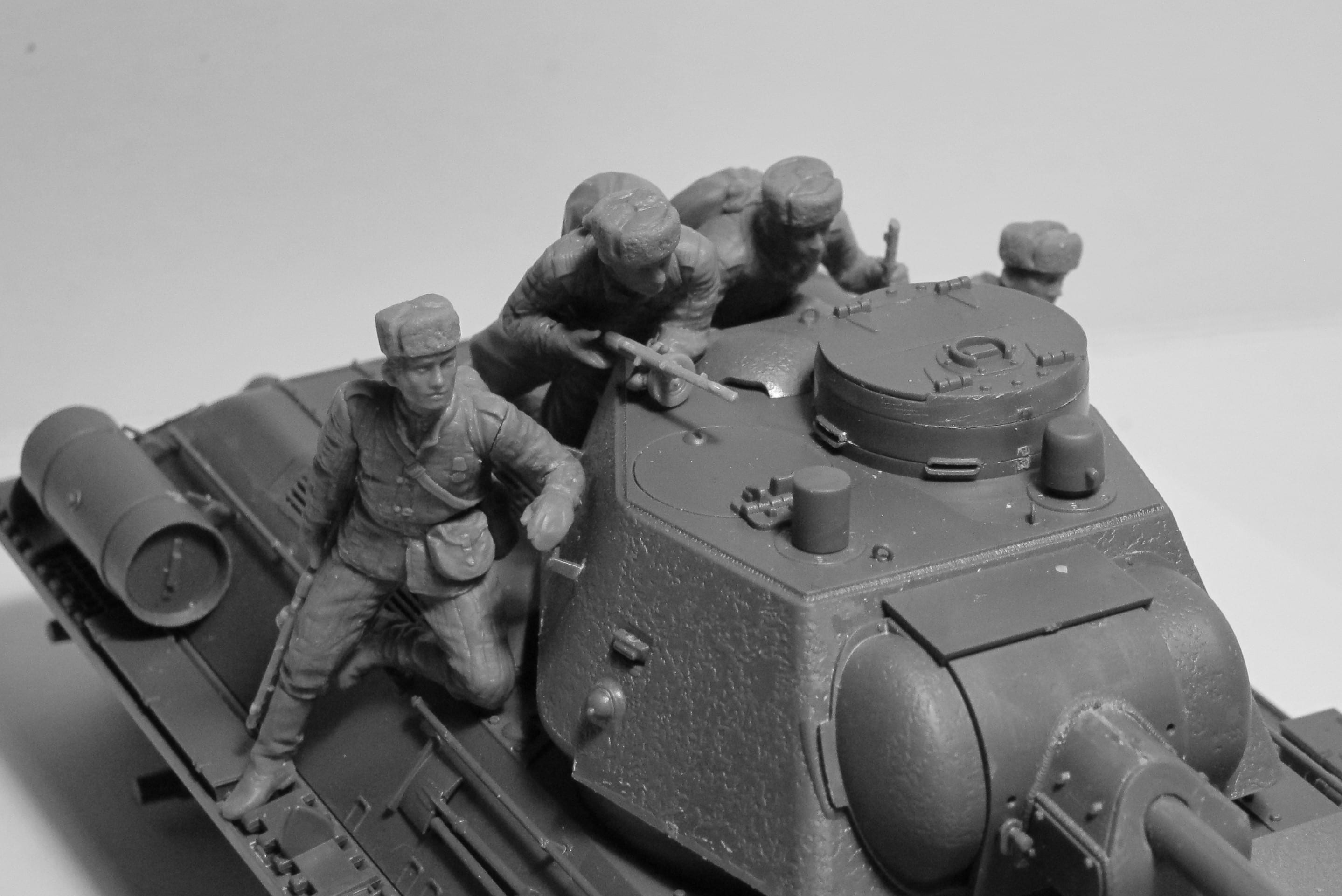 1943-1945 ICM 35640 1/35 Soviet Tank Riders 