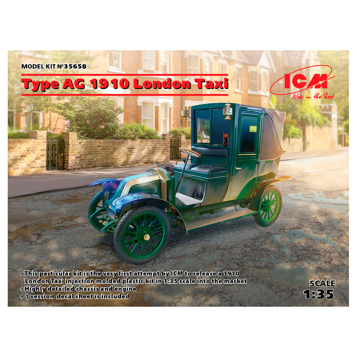 Type AG 1910 London Taxi 1/35