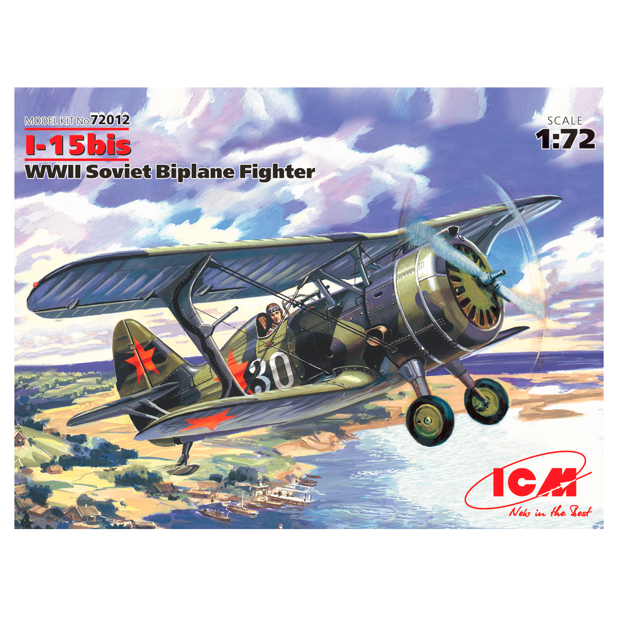 I-15 bis, WWII Soviet Biplane Fighter 1/72