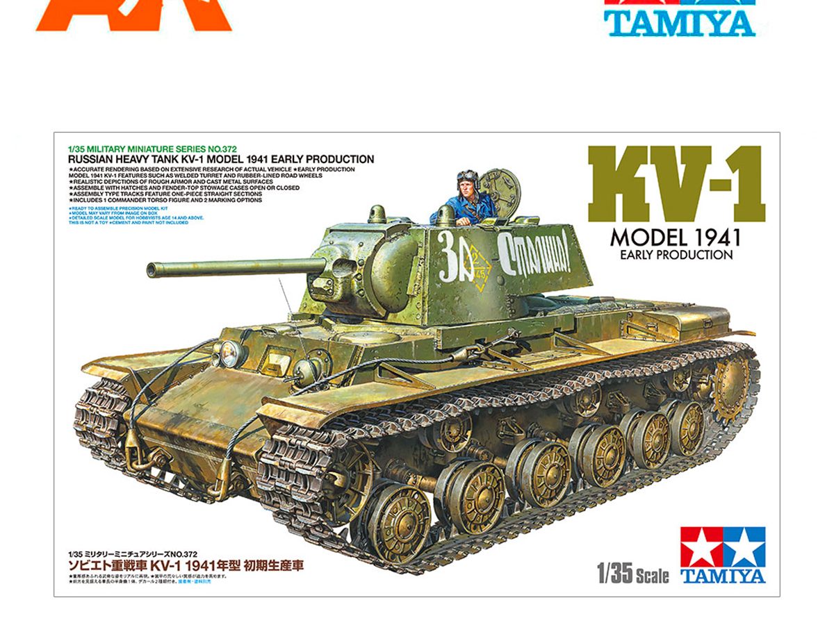 TAMIYA America, Inc 1/35 KV-1 1941 Early, TAM35372