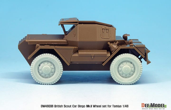 WWII Military Model 1 x New 1/72 German Dingo Armored Scout Car Paint & Built 