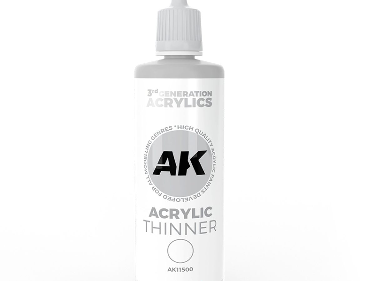 Ak interactive peinture acrylique 3G AK11505 Nettoyant acrylique 3eme  Generation - Perfect cleaner 250ml
