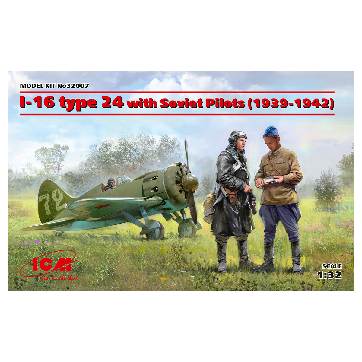 I-16 type 24 with Soviet Pilots (1939-1942) 1/32