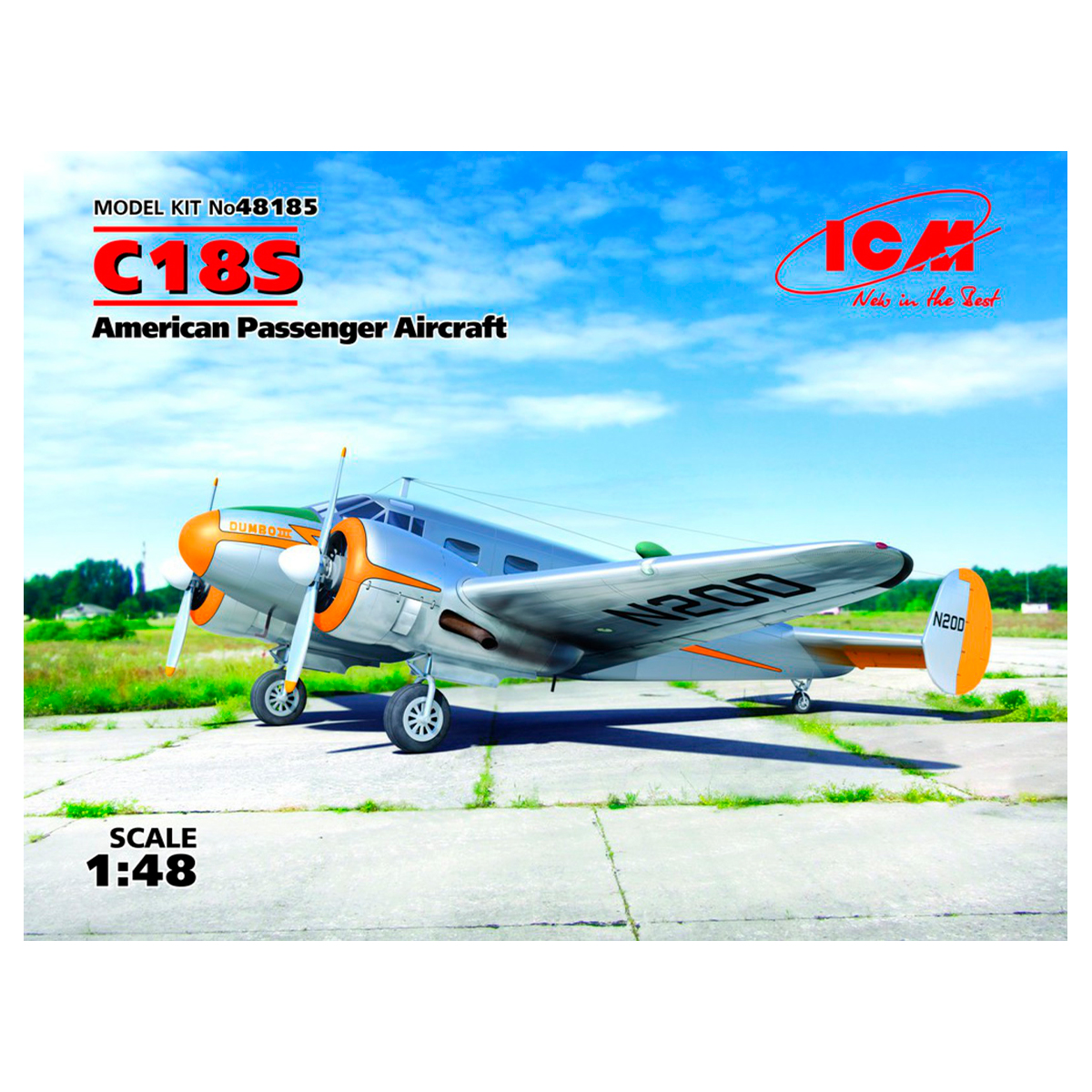 C18S, American Passenger Aircraft 1/48