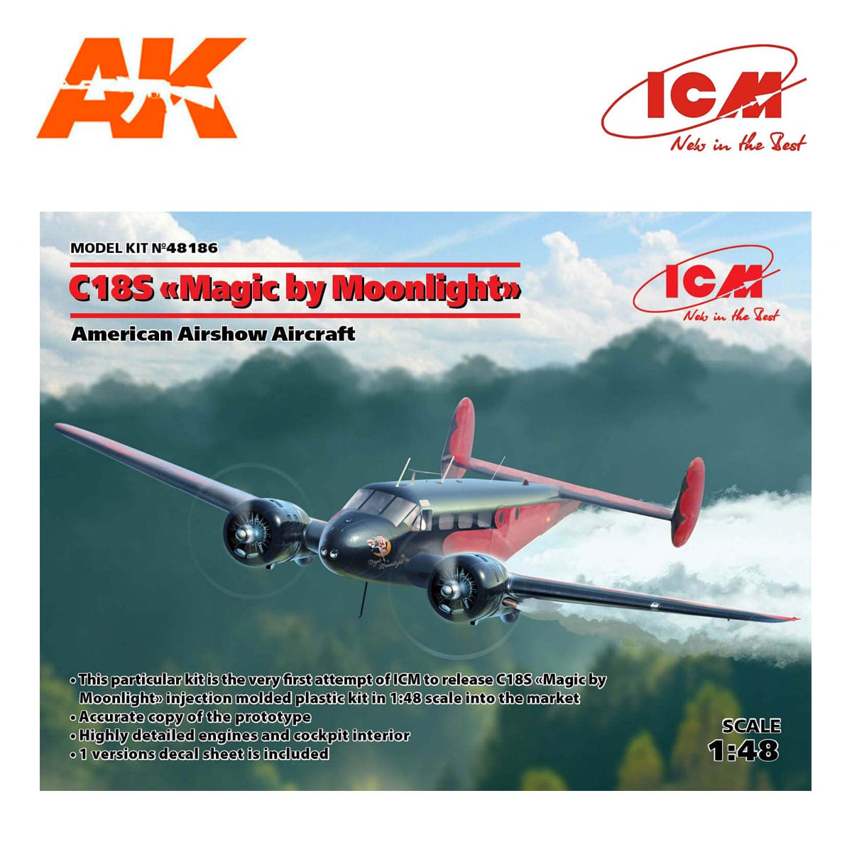 C18S «Magic by Moonlight», American Airshow Aircraft 1/48
