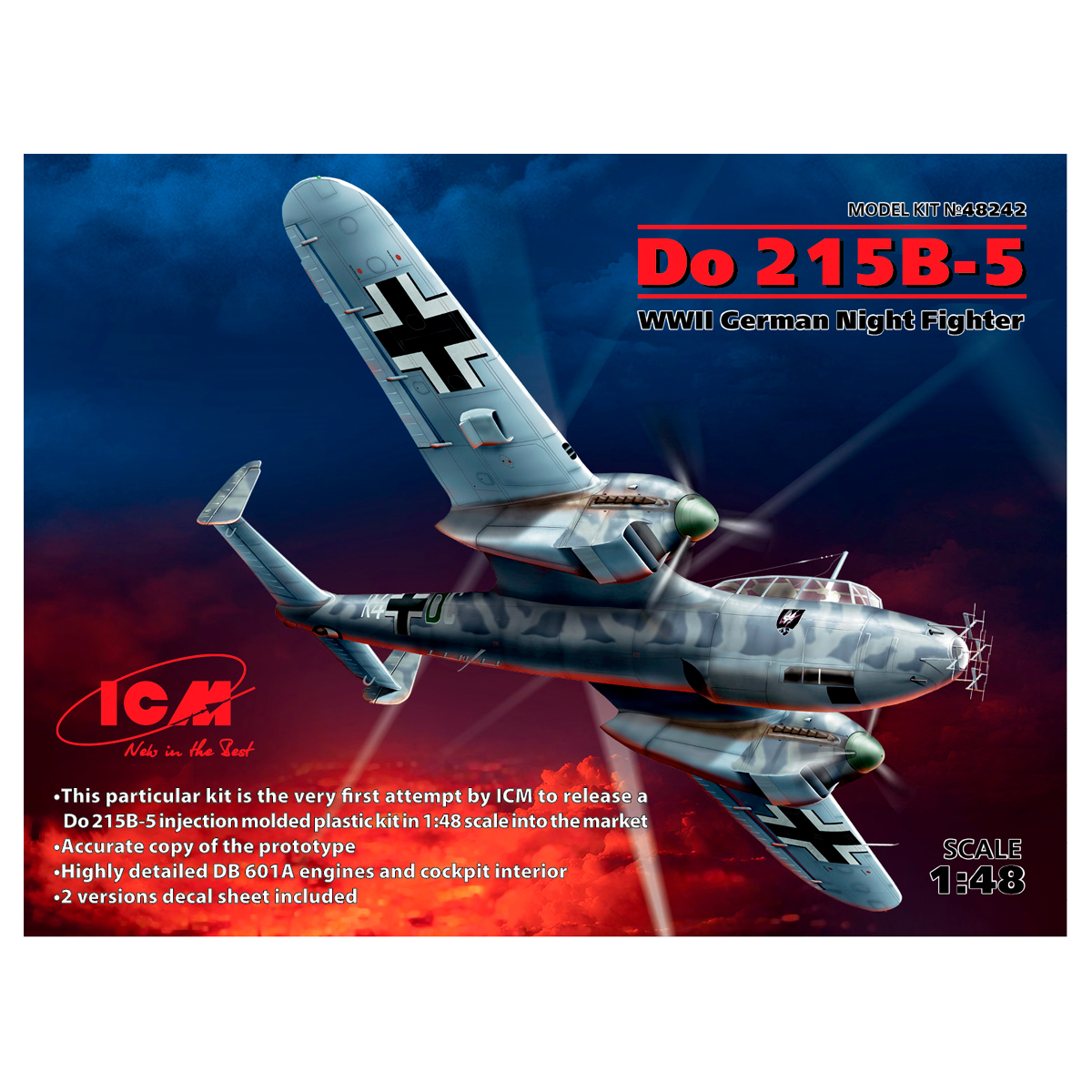Do 215 B-5, WWII German Night Fighter 1/48