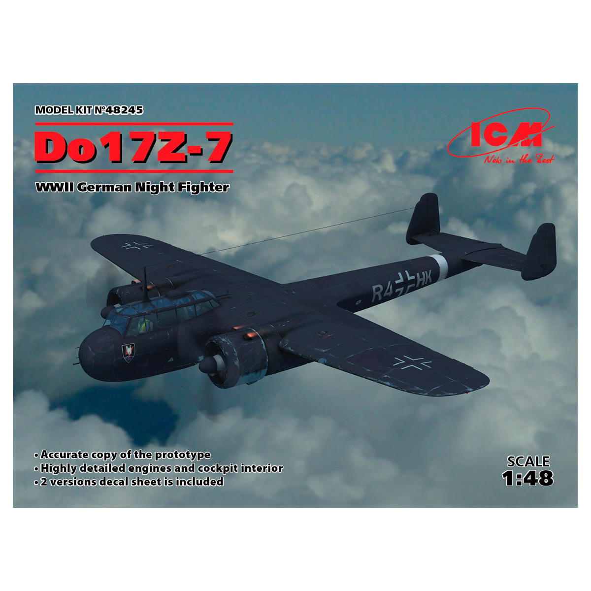 Do 17Z-7, WWII German Night Fighter 1/48