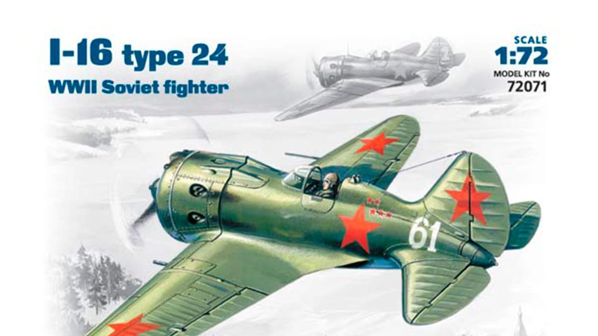 I 16 Type 24 WWII Soviet Fighter for sale online ICM 72071 