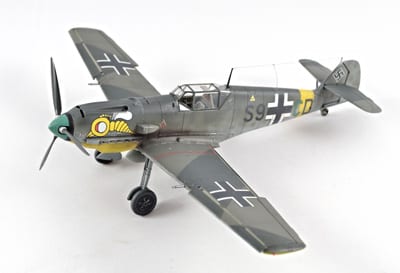ICM Models 1/72 WWII German Messerschmitt Bf109E7/B Fighter/Bomber ICM72135