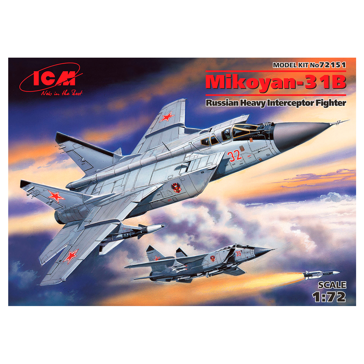 Mikoyan-31B, Russian Heavy Interceptor Fighter 1/72