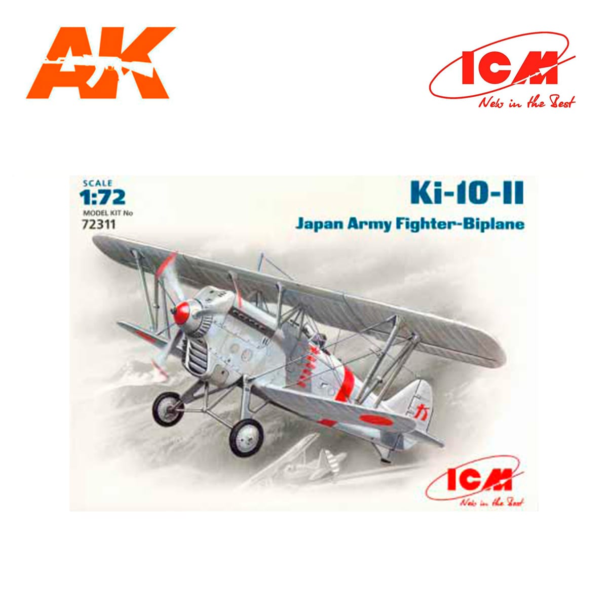 Ki-10-II, Japan Army Biplane Fighter 1/72