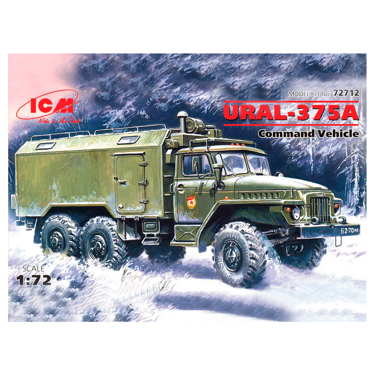 URAL-375A, Command Vehicle 1/72