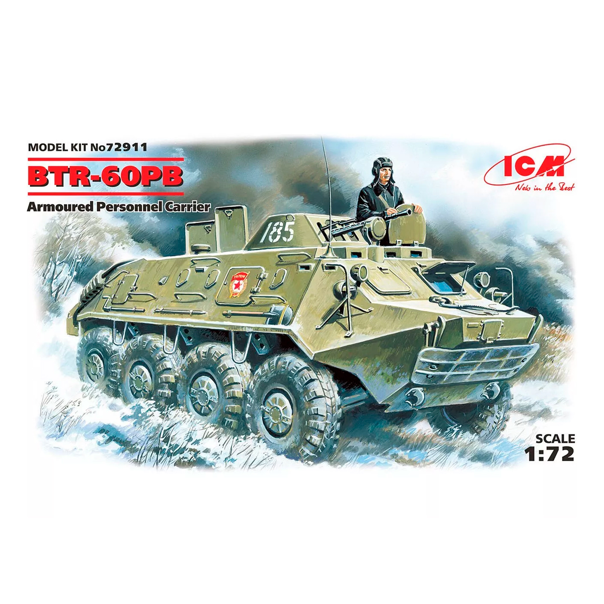 BTR-60PB, Armoured Personnel Carrier 1/72