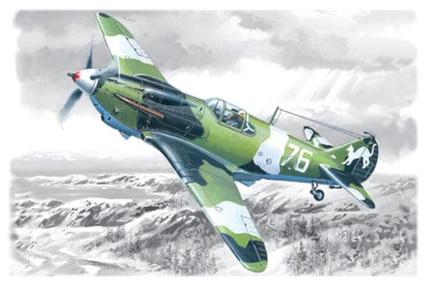 ICM Models 1/48 WWII Soviet Fighter Lavochkin LaGG-3 Series 1-4 