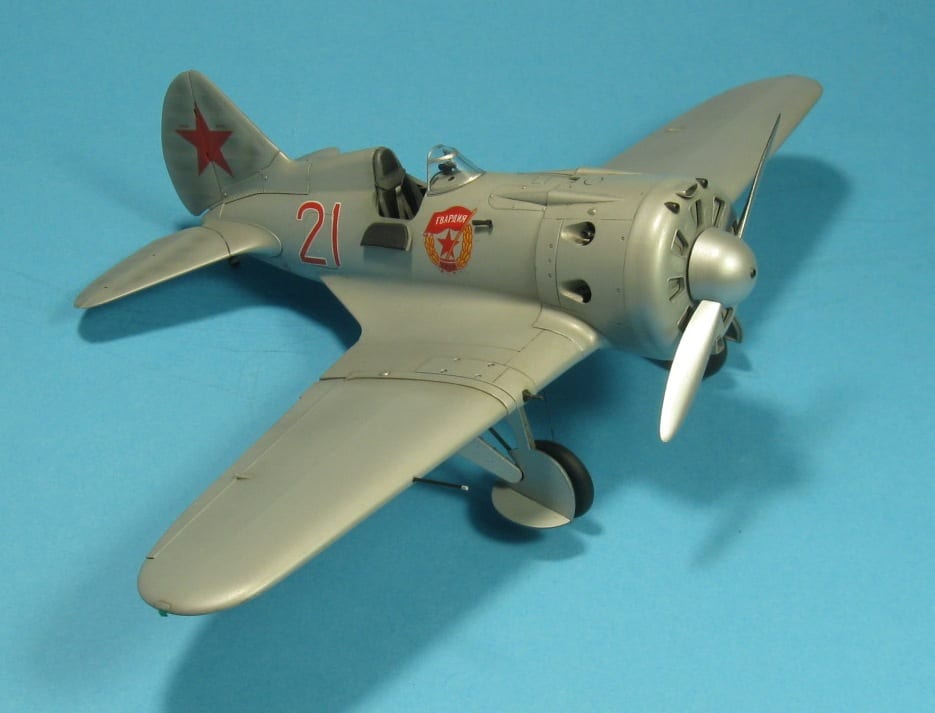 PLASTIC MODEL AIRPLANE I-16 TYPE 24 WWII SOVIET FIGHTER 1/48 ICM 48097 