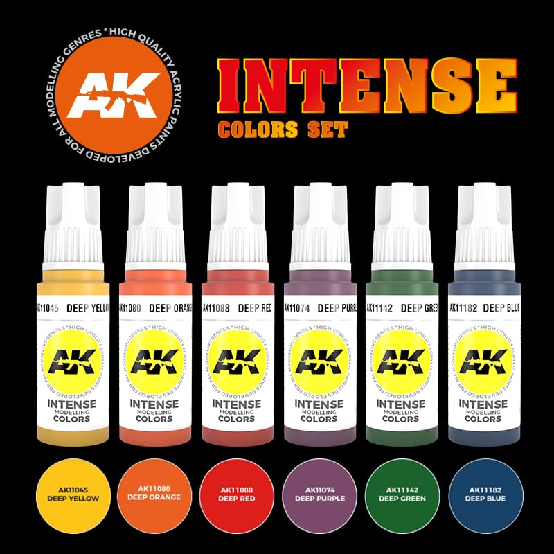 6 Paints Ak Interactive 3rd Generation Acrylic Paint Sets Choose from Range