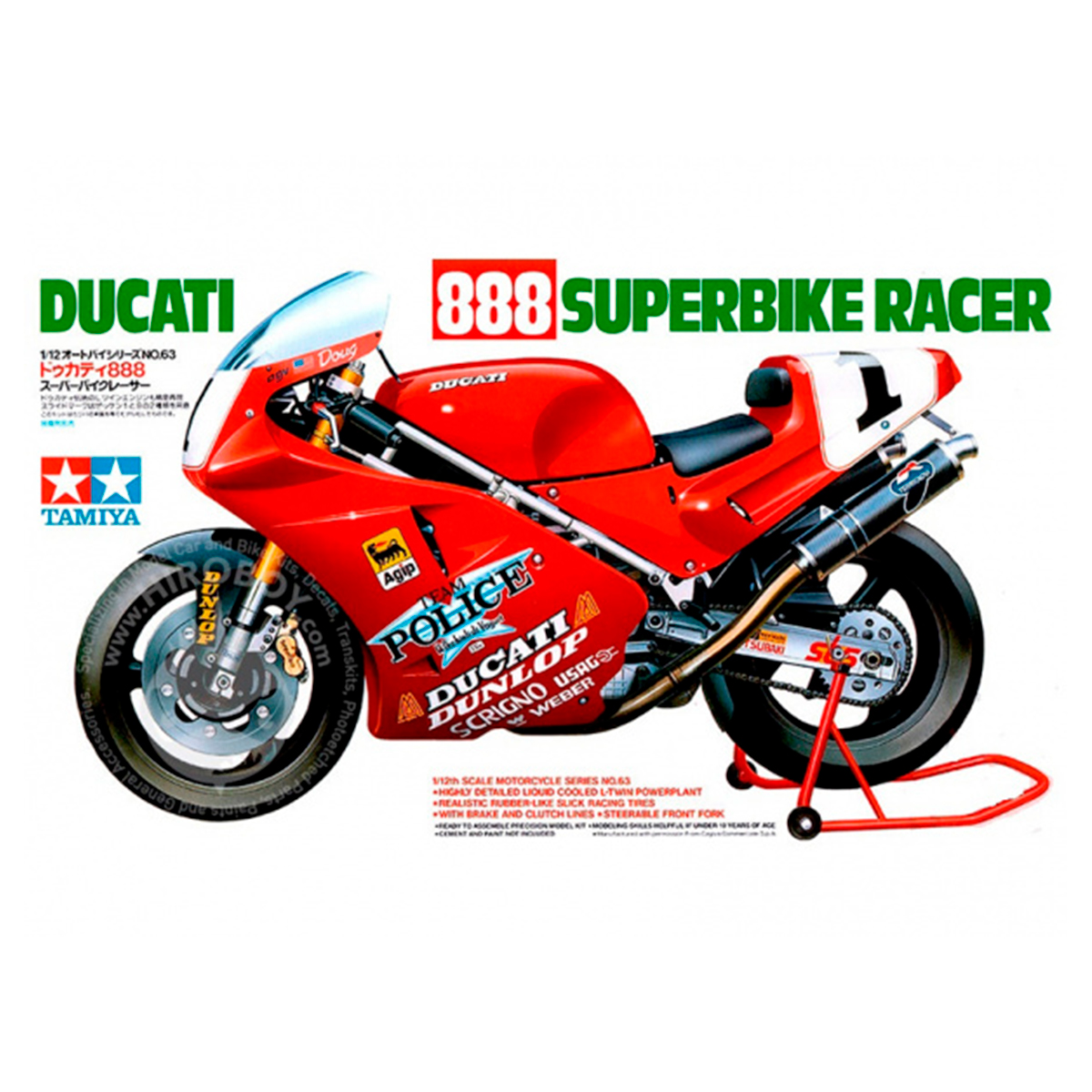 1/12 Ducati 888 Superbike