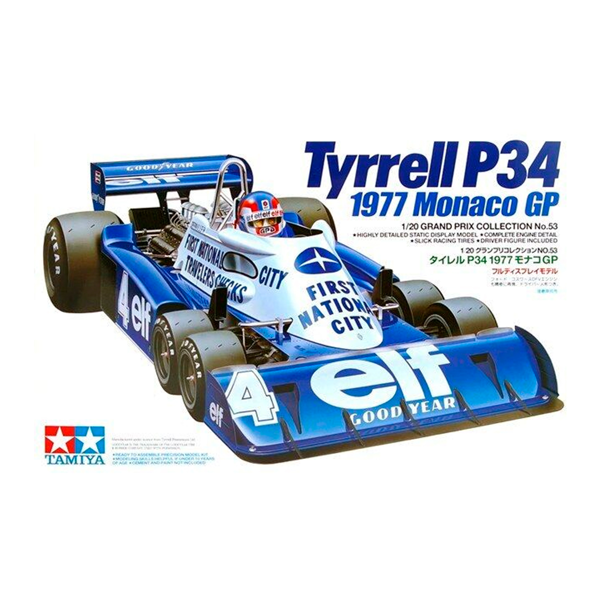 1 10RC タイレルP34 1977 アルゼンチンGP 47486 Tyrrell P34