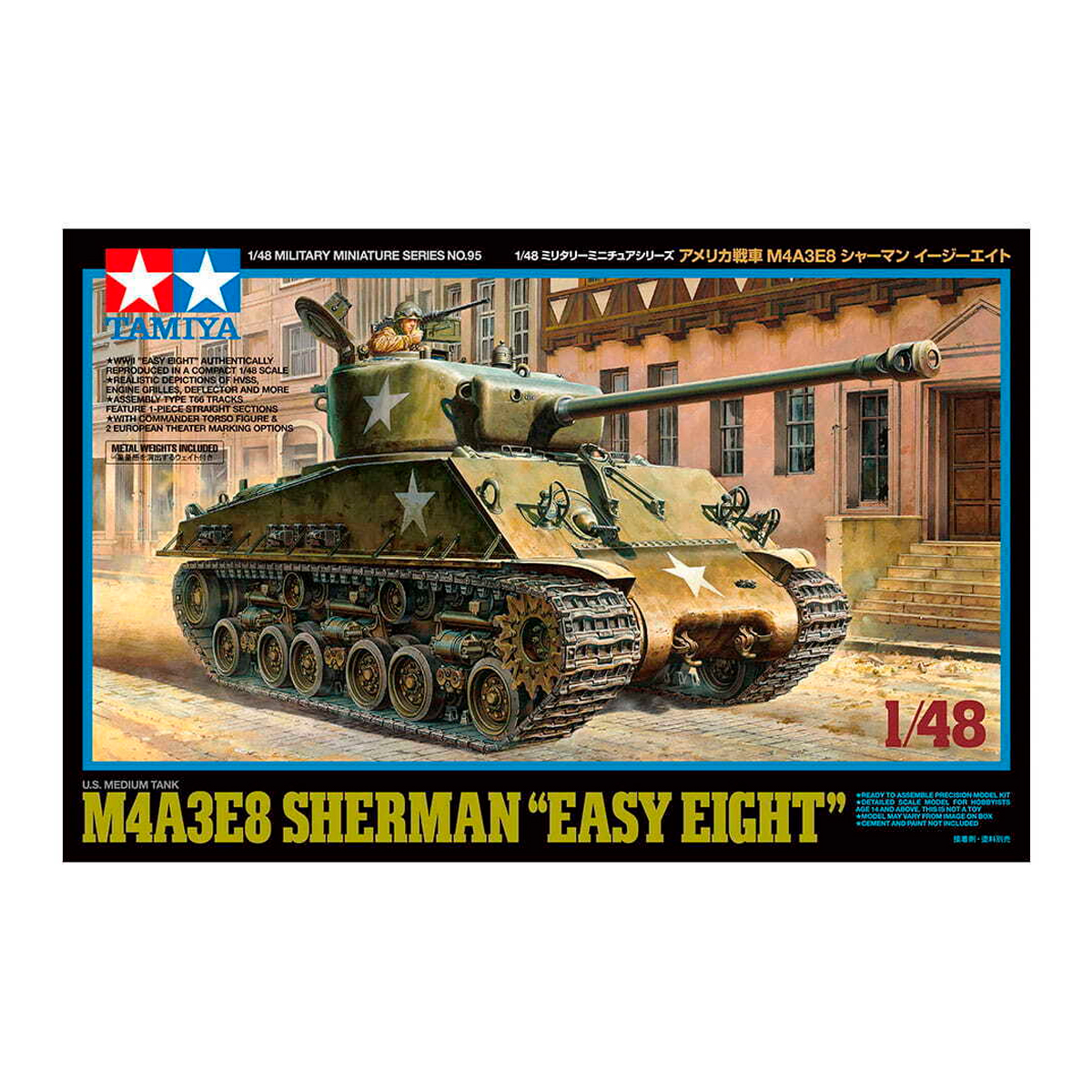 1/48  M4A3E8 Sherman «Easy Eight»
