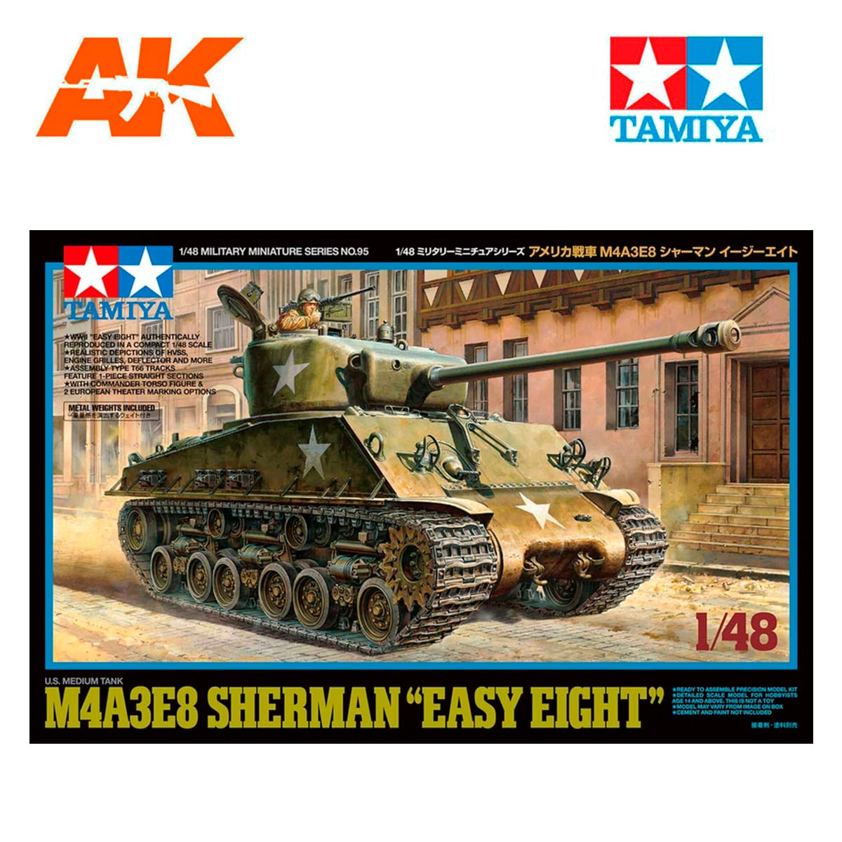 1/48  M4A3E8 Sherman «Easy Eight»