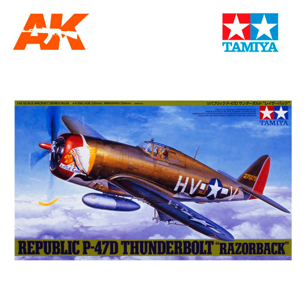 1/48 P-47D Thunderbolt ‘Razorback’