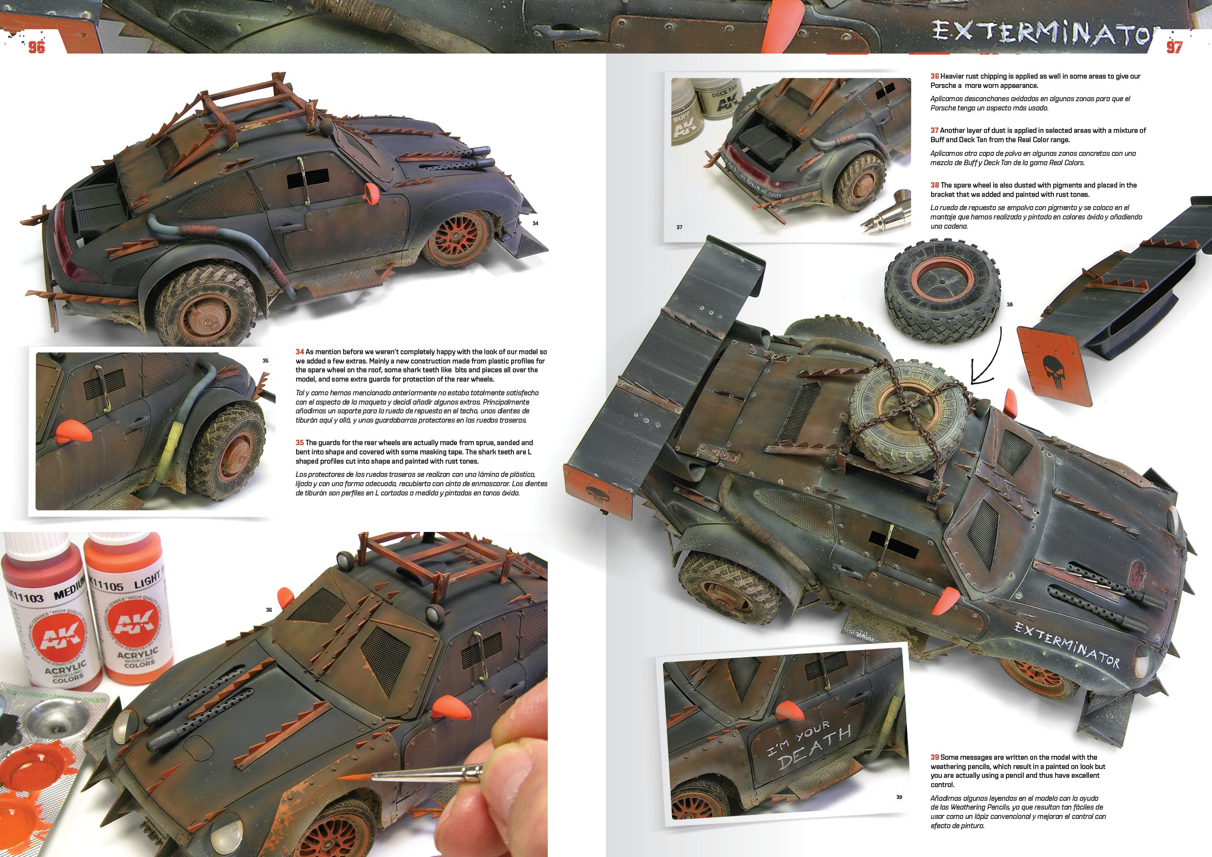 AK Interactive Doomsday Chariots Modeling Post-Apocalyptic Vehicles Book 