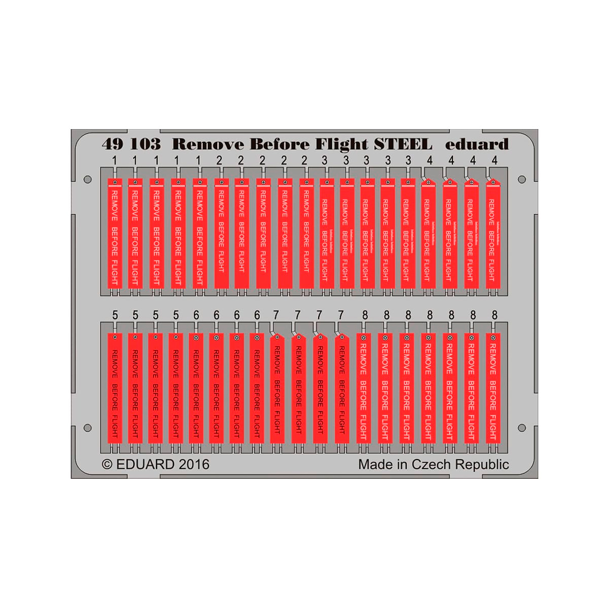 Remove Before Flight STEEL 1/48