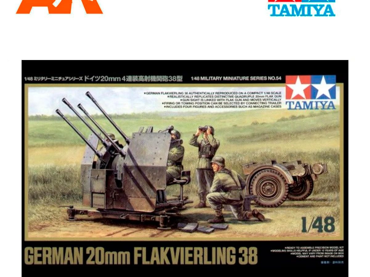 Buy 1 48 German mm Flakvierling 38 Online For16 95 Ak Interactive