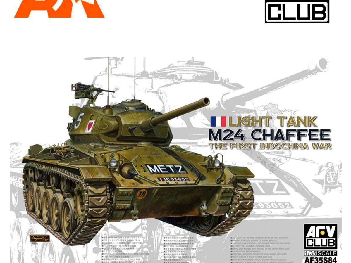 pre order WWII M24 CHAFFEE LIGHT TANK 1/35 Details about   Pro Built Custom model 1/35 U.S 