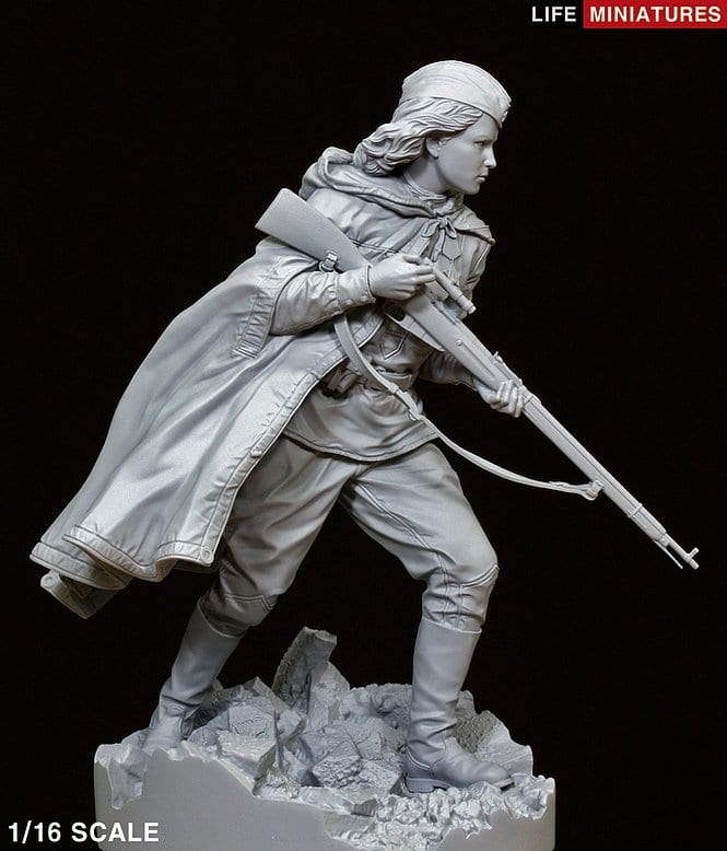 Details about   Miniature Female Sniper Special Forces Resin Model Kit Unassemble Unpainted 50mm 