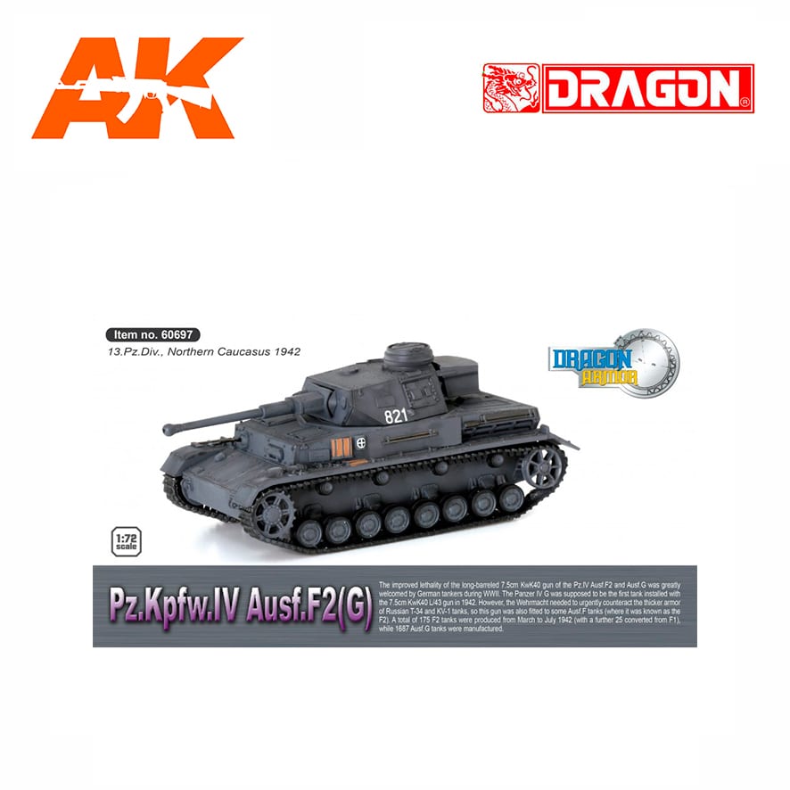 1:72 Pz.Kpfw.IV Ausf.F2(G) 13.Pz.Div.