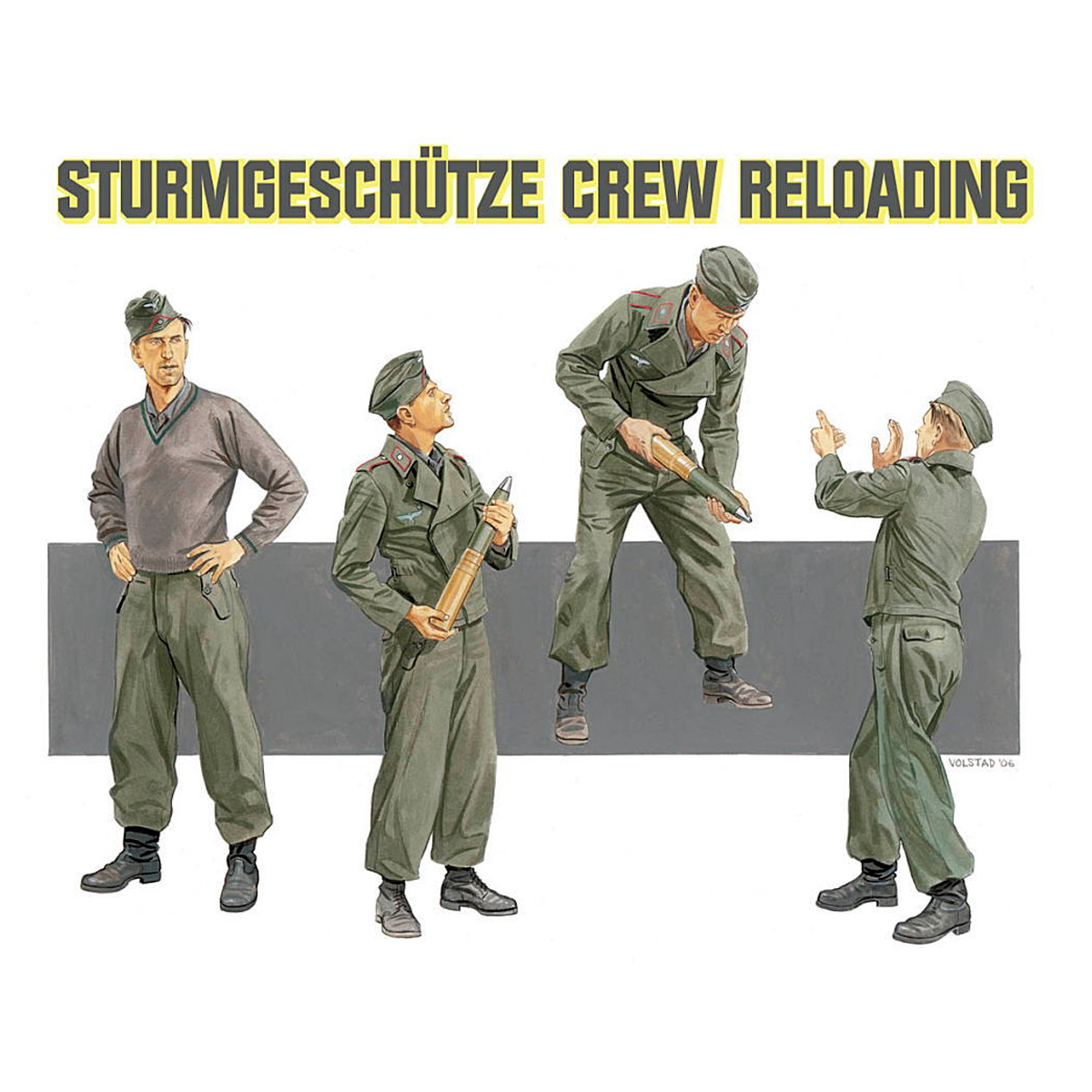 1/35 STURMGESCHÜTZE CREW RELOADING (RUSSIA 1941)