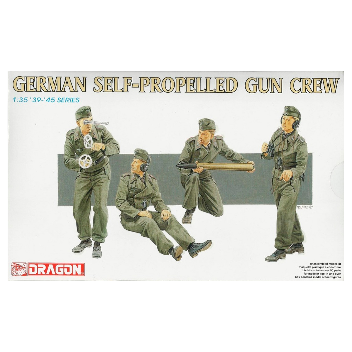 1/35 GERMAN SELF-PROPELLED GUN CREW