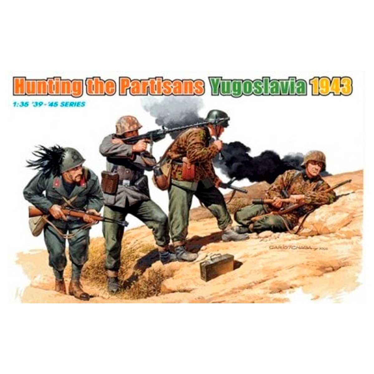 1/35 «Hunting the Partisans» Yugoslavia 1943