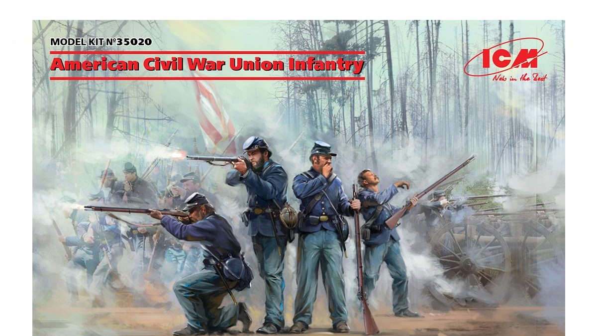 Buy American Civil War Union Infantry (100% new molds) 1/35