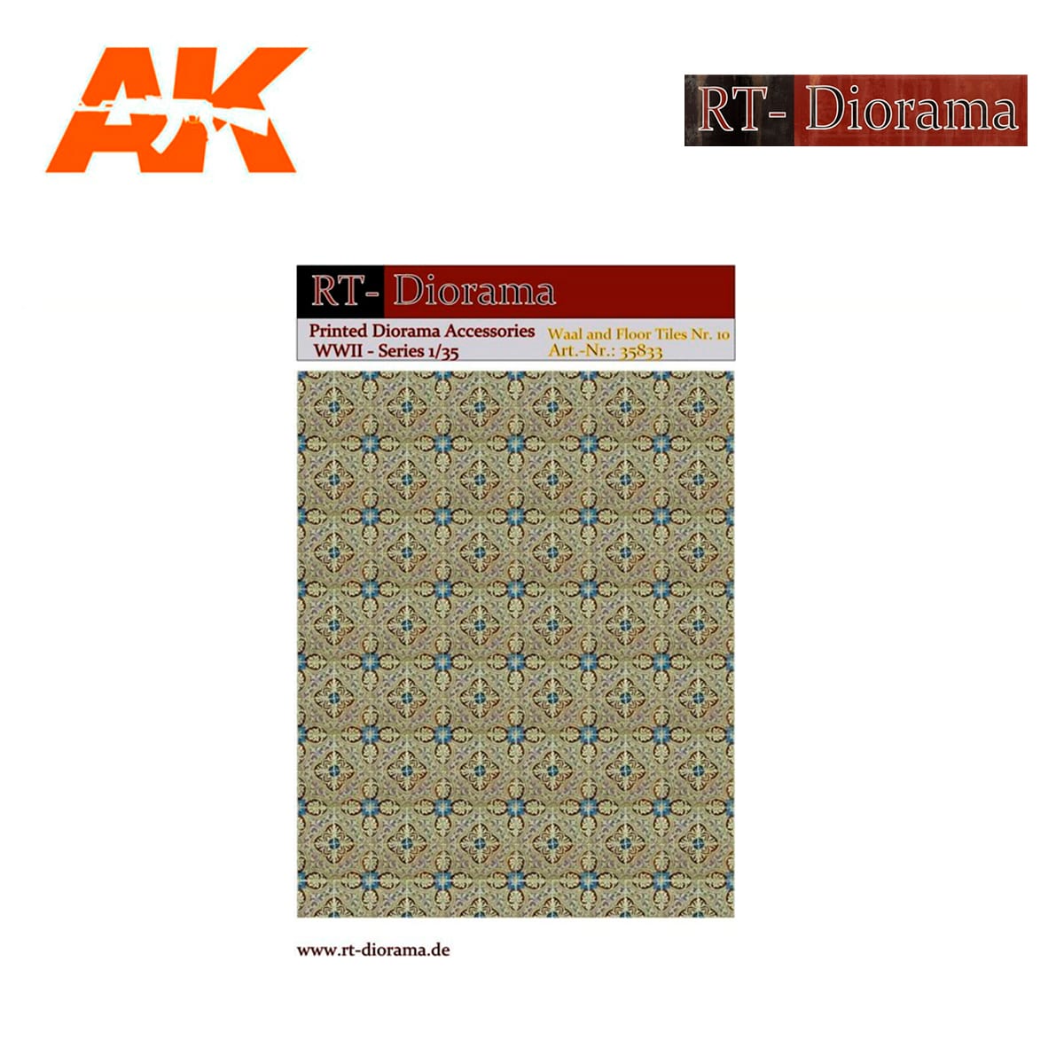 Printed Accesories: Wall and Floor Tiles Nr.10