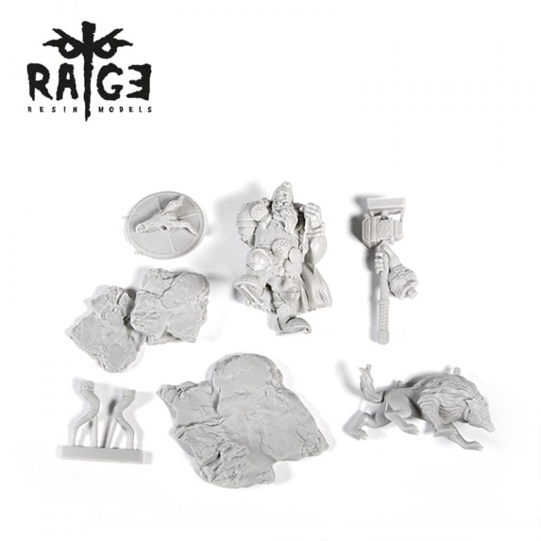 Rage 001 Resin models by akinteractive