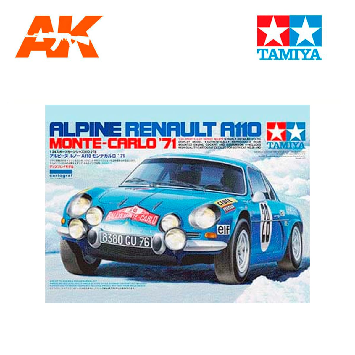 1/24 Alpine A110 Monte-Carlo ’71