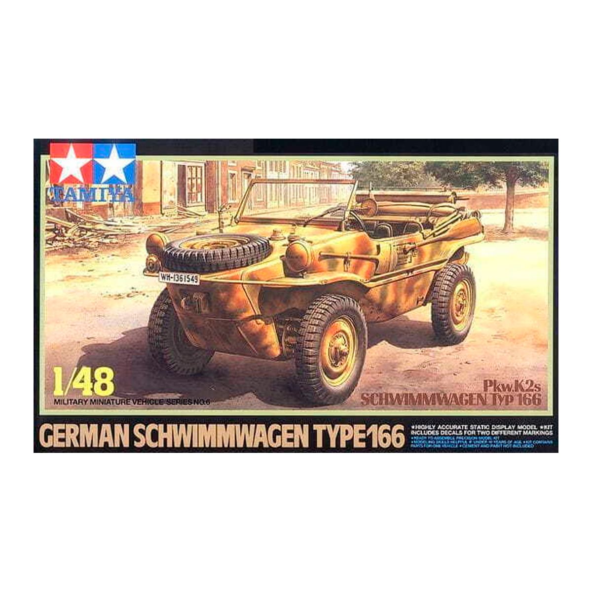 1/48 German Schwimmwagen Type 166