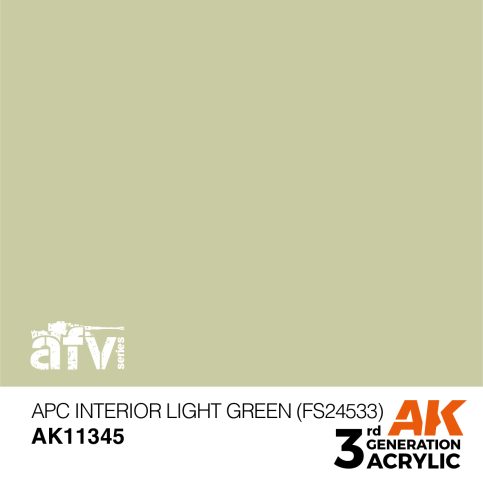 AK11345 APC INTERIOR LIGHT GREEN (FS24533)