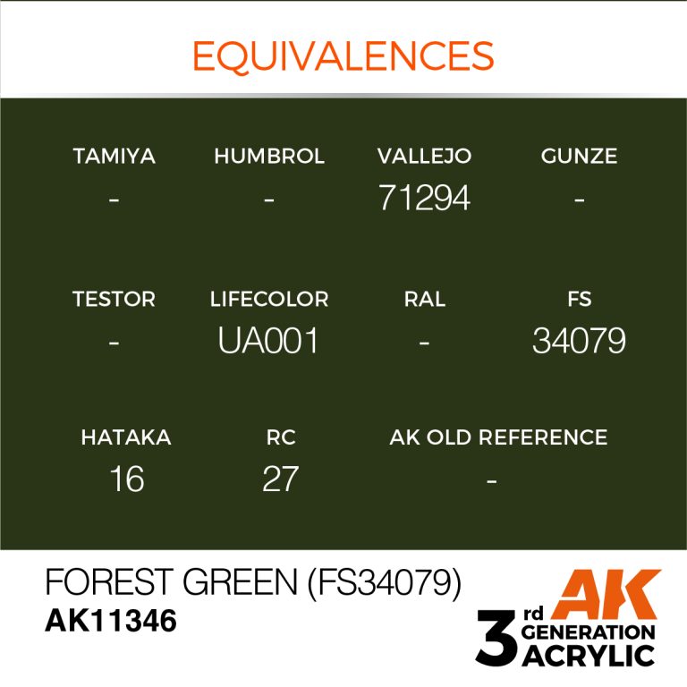 AK11346 FOREST GREEN (FS34079)