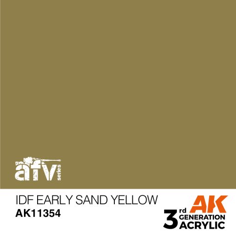 AK11354 IDF EARLY SAND YELLOW