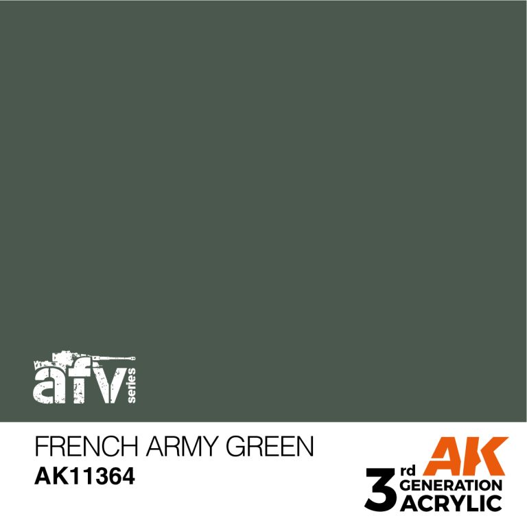 AK11364 FRENCH ARMY GREEN