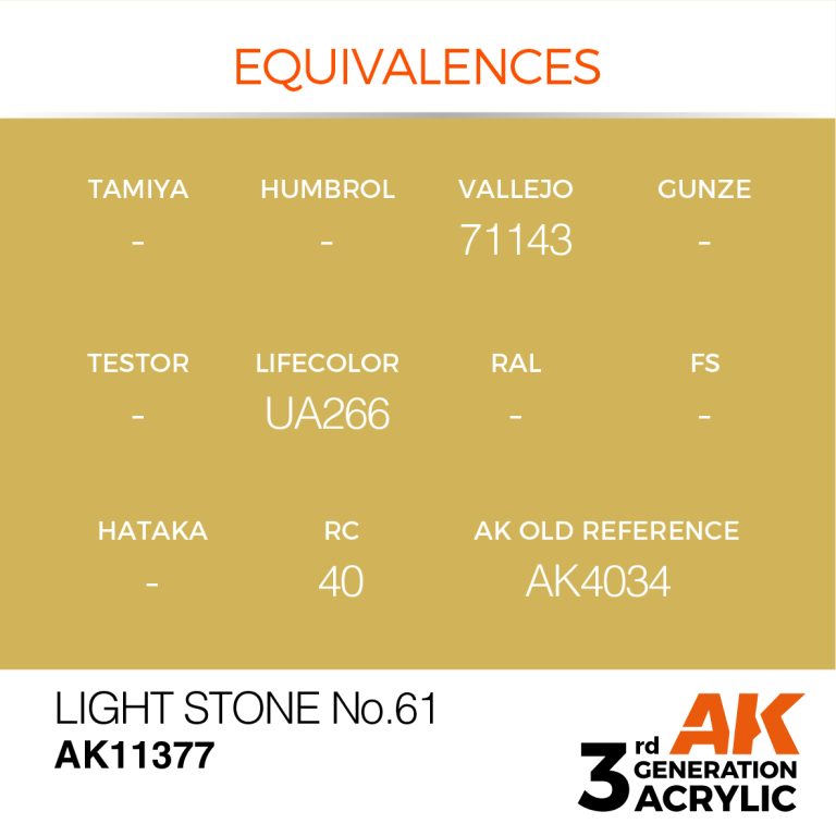 AK11377 LIGHT STONE NO.61
