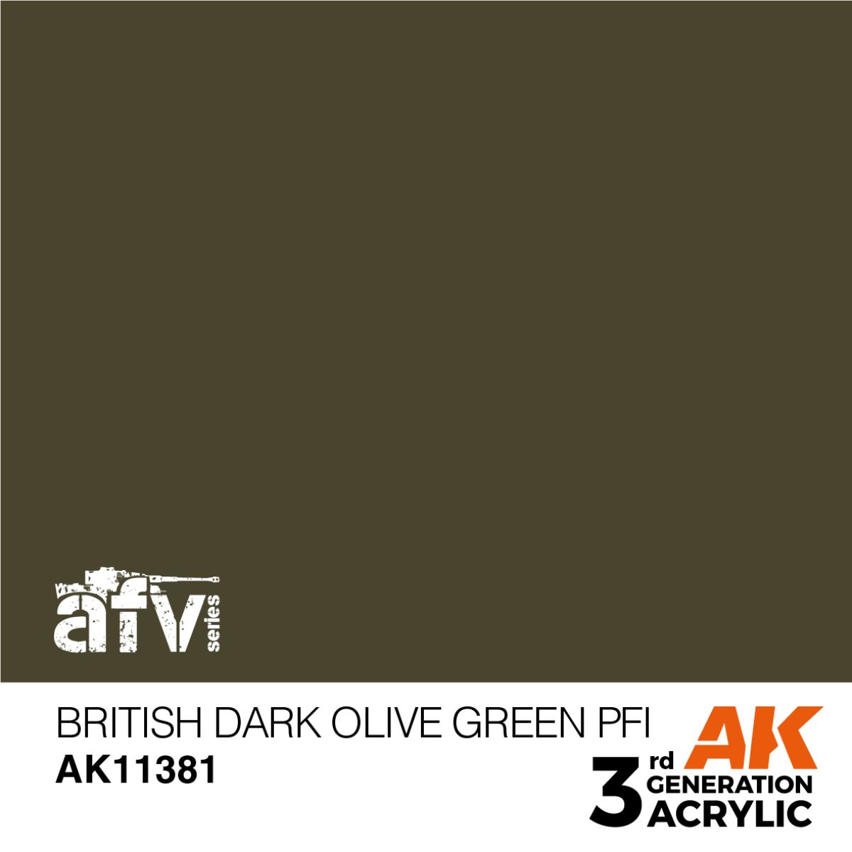 Buy British Dark Olive Green PFI online for 2,75€