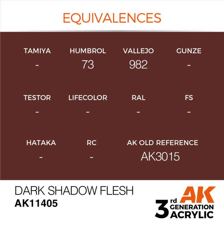 AK11405 DARK SHADOW FLESH